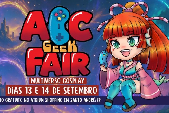 ABC Geek Fair 2025 – Multiverso Cosplay - dias 13 e 14 de setembro