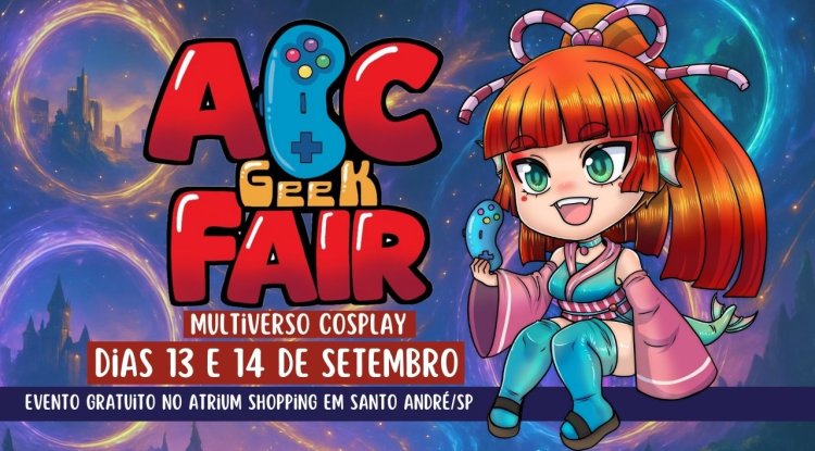 ABC Geek Fair 2025 – Multiverso Cosplay - dias 13 e 14 de setembro