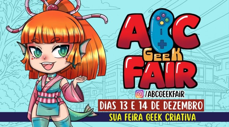 ABC Geek Fair 2025 traz a Feira Geek Criativa ao Atrium Shopping em dezembro