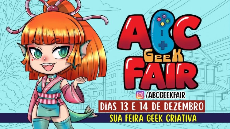 ABC Geek Fair 2025 traz a Feira Geek Criativa ao Atrium Shopping em dezembro